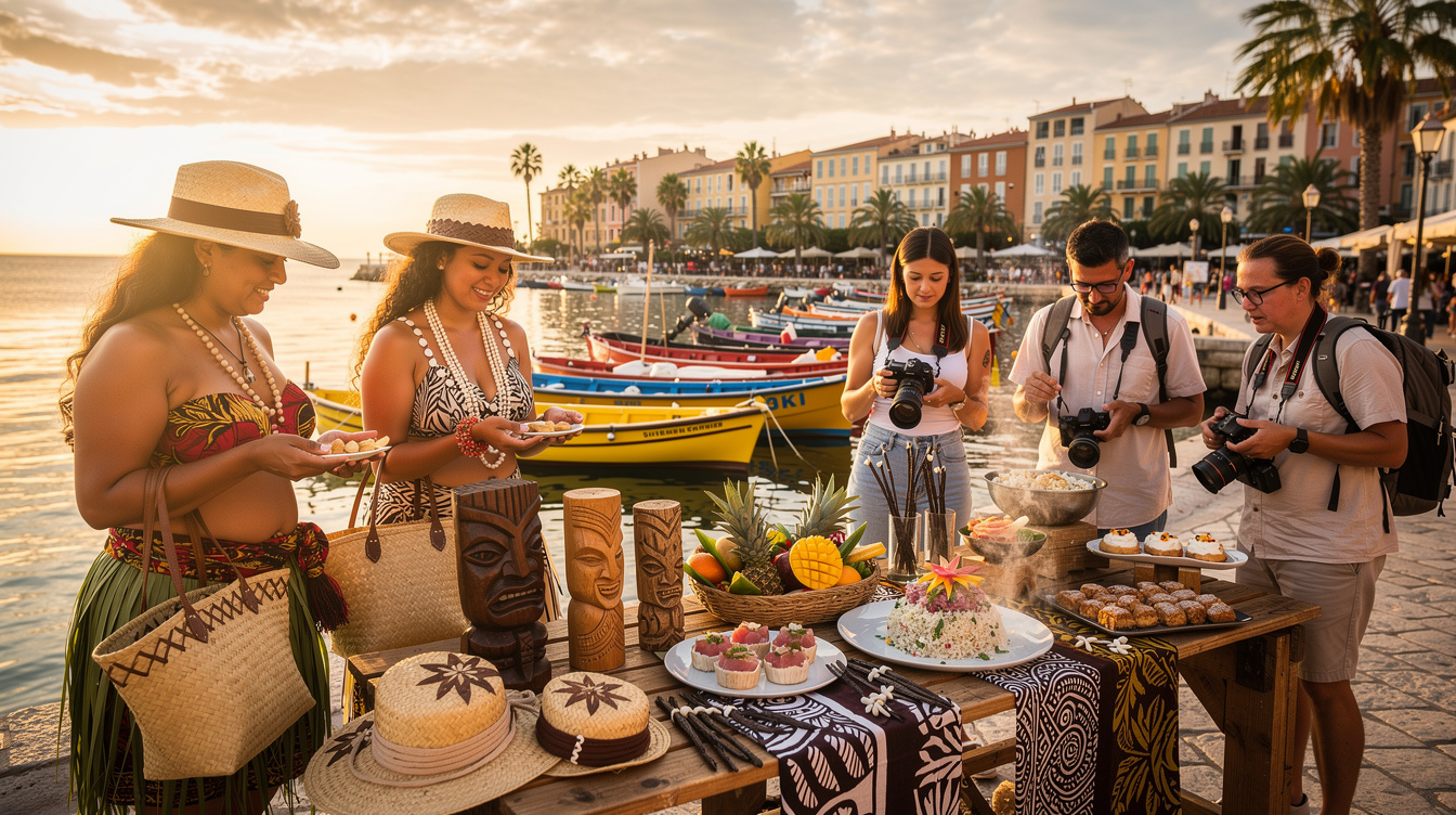 Voyage au cœur de temehani creation : artisanat et gastronomie Tahitienne à Sanary