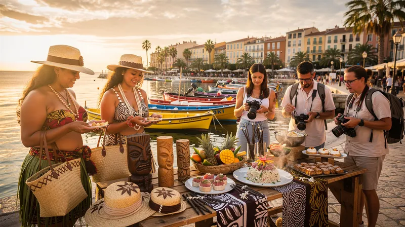 Voyage au cœur de temehani creation : artisanat et gastronomie Tahitienne à Sanary